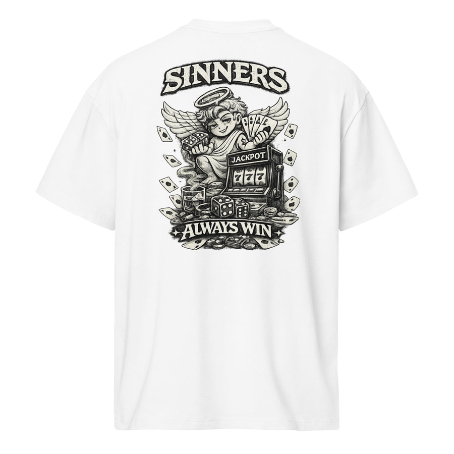 Sinners Always Win Boxy Tee